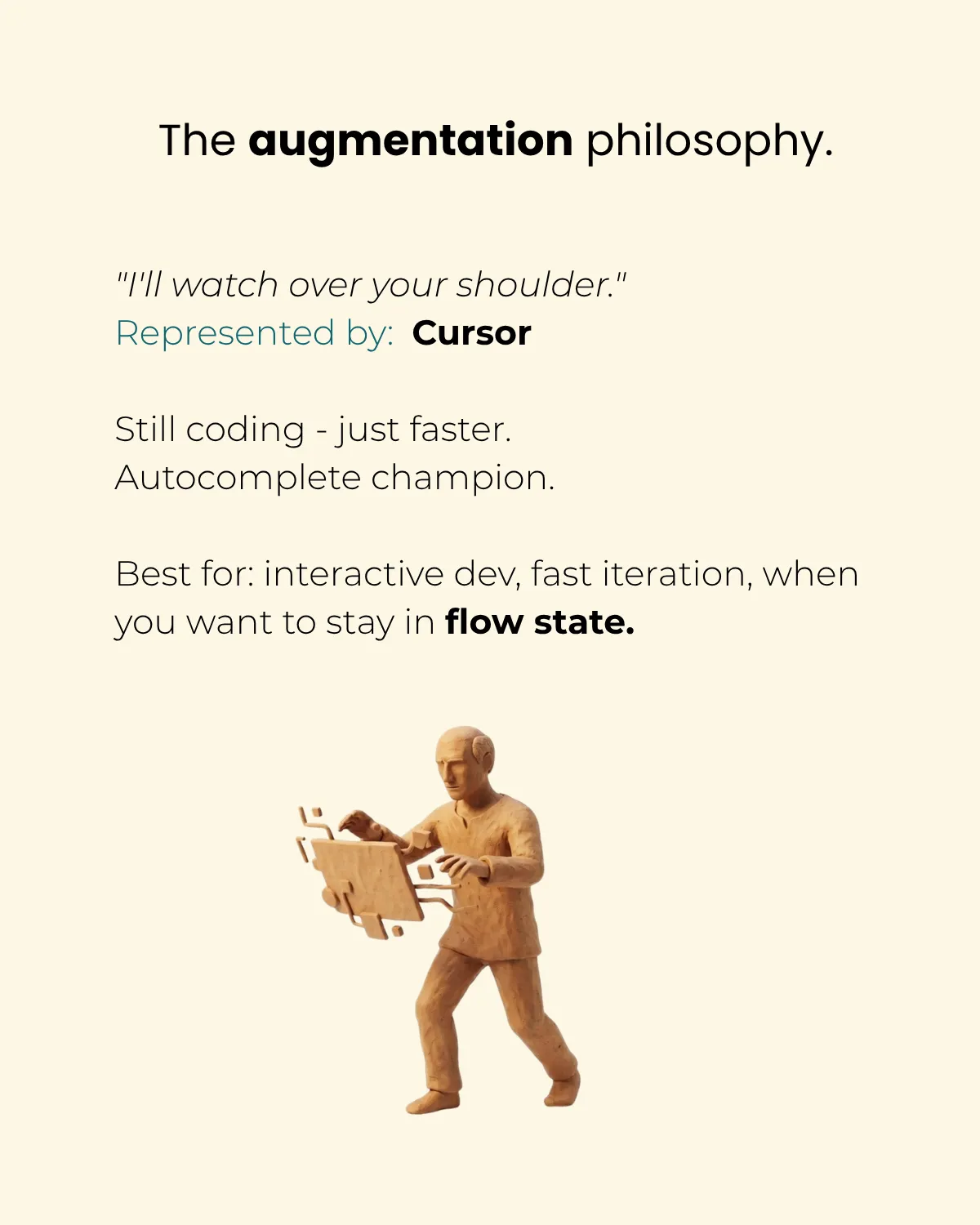 Which AI Tool is Best? Three Philosophies of AI Coding - slide 6 of 9